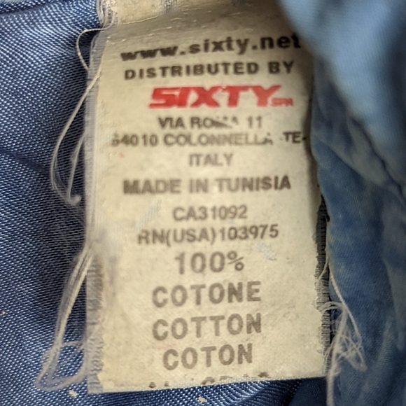 Energie "Pleasure Seekers" button down tee - small - Picture 9 of 9